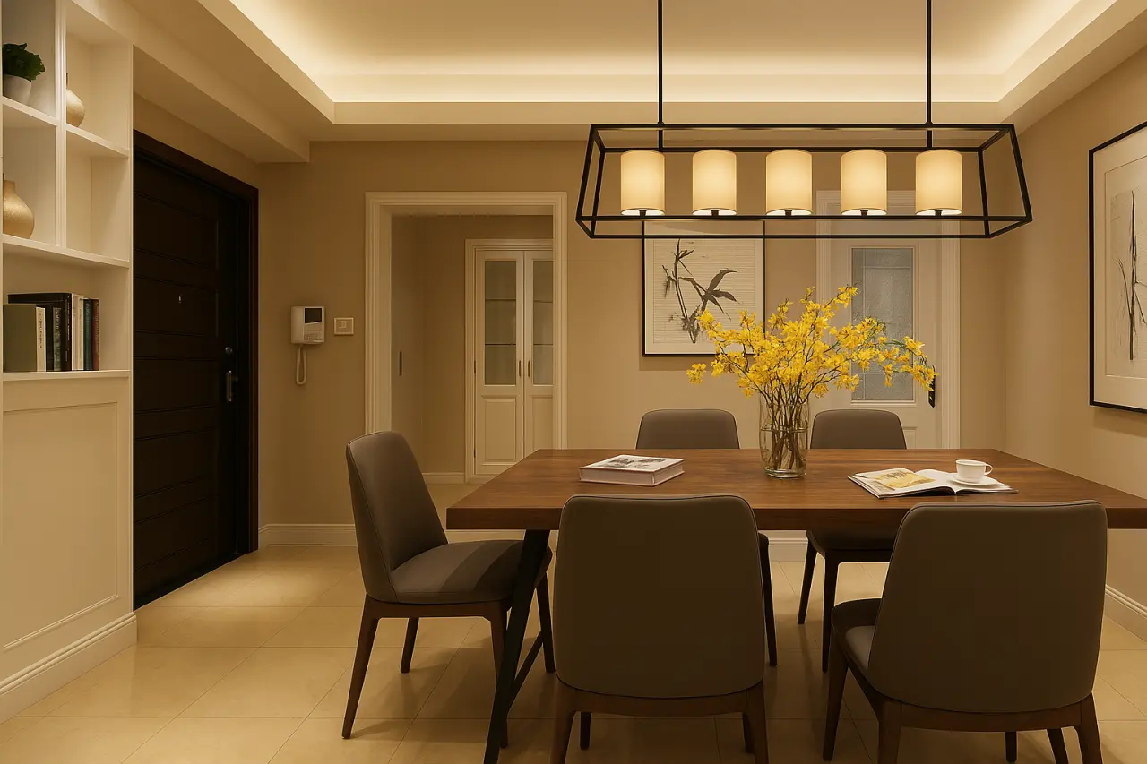 dimmable-and-tunable-lights-for-Dining-Areas
