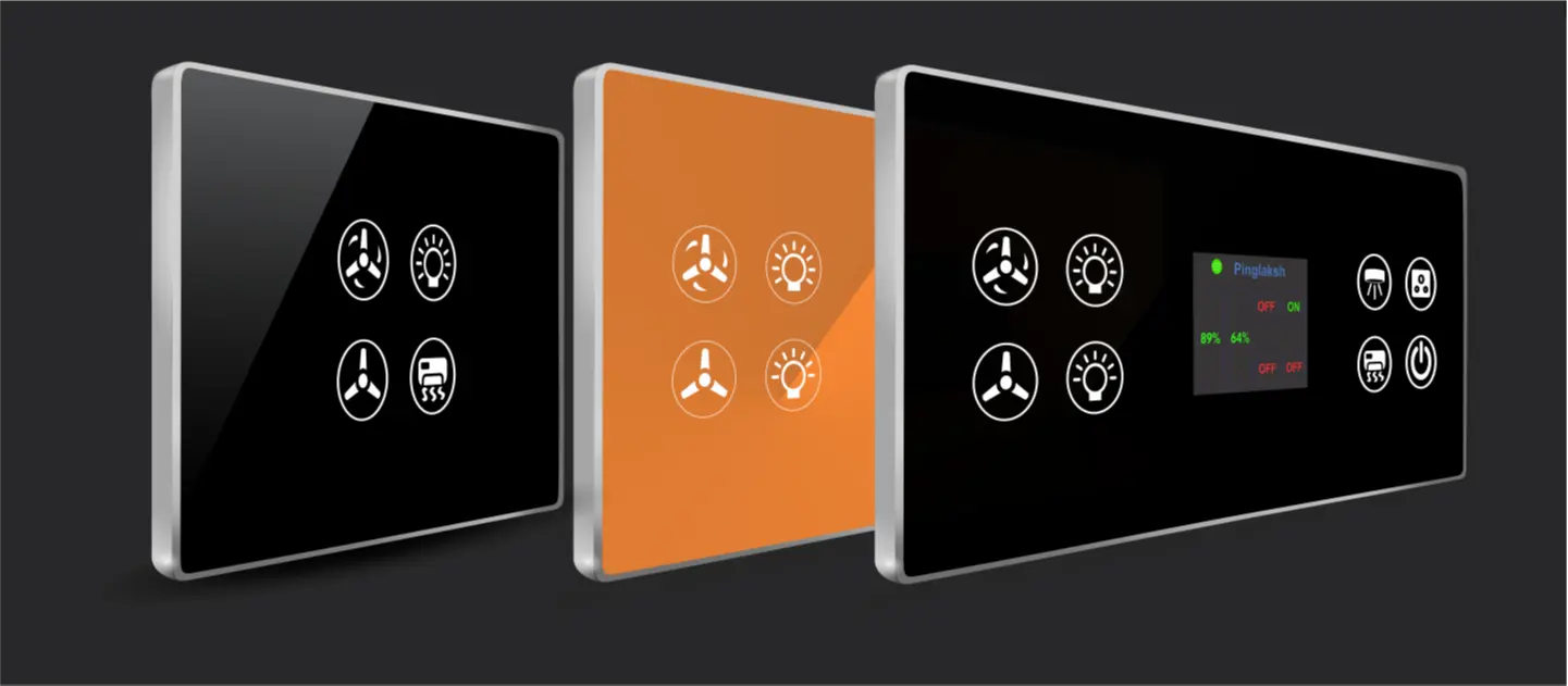 Glass-Panel-Touch-Switches