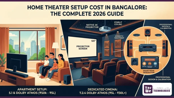 Home Theatre Setup Cost in Bangalore (2026) – Complete Price Guide